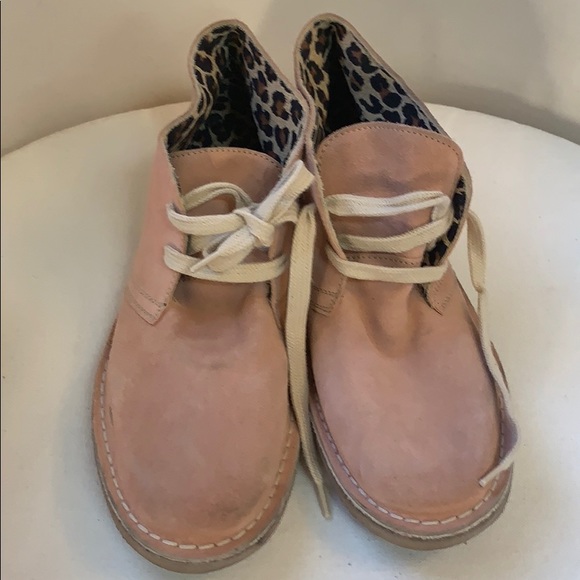 Aldo Shoes - Aldo pink suede lace up bootie